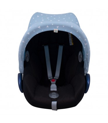 Maxi cosi portabebés - Vista frontal Blue Sparkles