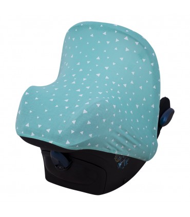 Maxi cosi portabebés - Vista 3/4 trasera Mint Sparkles