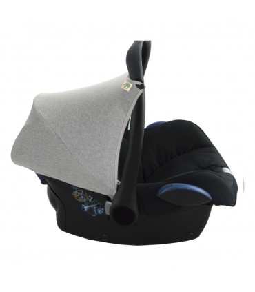 Maxi cosi cabriofix - Vista lateral Stone Grey