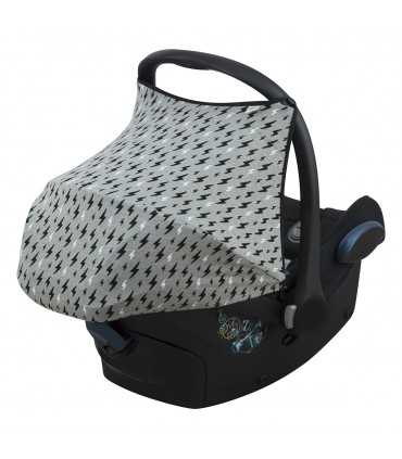 Maxi cosi cabriofix - Vista 3/4 trasera Black Rayo