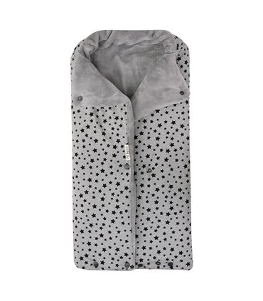 Saco capazo bebe - Vista frontal Black Star