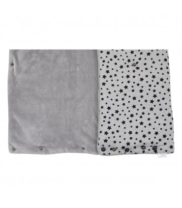 Saco capazo bebe - Detalle botón Black Star