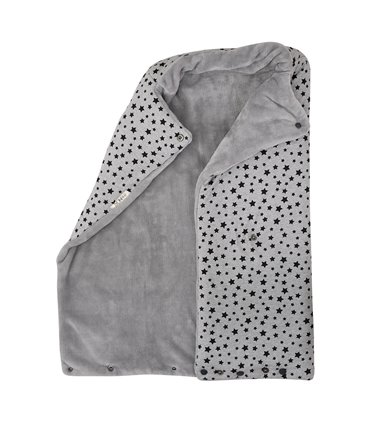Saco capazo bebe - Vista interna y externa Black Star