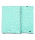 Saco capazo bebe - Detalle inferior Mint Sparkles