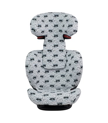 Bebe Confort Rodifix Airprotect - Frontal desplegada Racoon Town