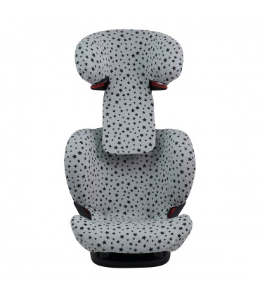 Bebe Confort Rodifix Airprotect - Frontal desplegada Black Star