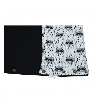 Saco capazo bebe - Pliegue Racoon Town