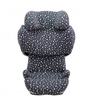 Cybex Solution Q2 y Q3 - Frontal desplegada Winter Sky