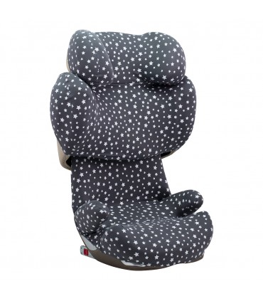 Cybex Solution Q2 y Q3 - Vista 3/4 desplegada Winter Sky