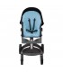 Stokke xplory y crusi - Vista frontal Blue Sparkles