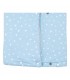 Saco capazo bebe - Detalle inferior Blue Sparkles