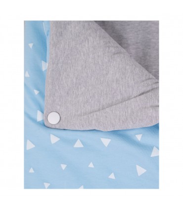 Detalle botón Blue Sparkles