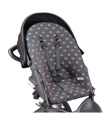 Stokke xplory y crusi - Vista 3/4 Fluor Heart
