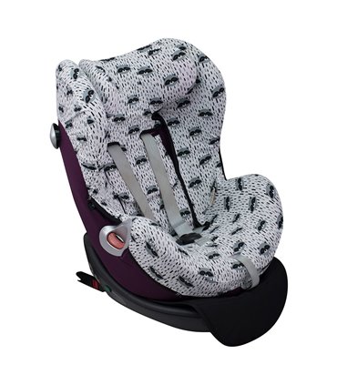 Cybex Sirona Q y Z i size - Vista 3/4 Racoon Town