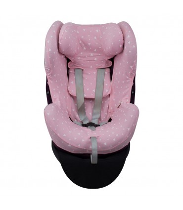 Cybex Sirona Q y Z i size - Vista frontal Pink Sparkles