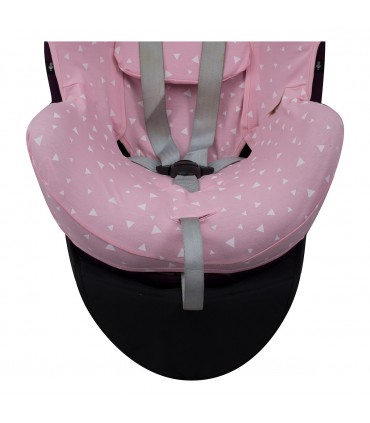 Cybex Sirona Q y Z i size - Detalle inferior Pink Sparkles