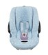 Cybex Aton 4 - Vista frontal Blue Sparkles