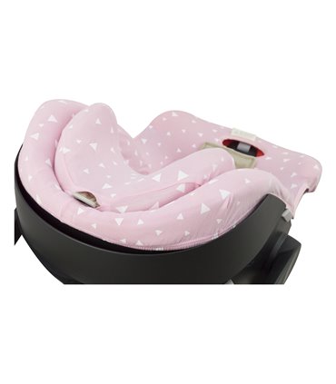 Cybex Aton 5 y Gb Idan - Detalle cabezal Pink Sparkles