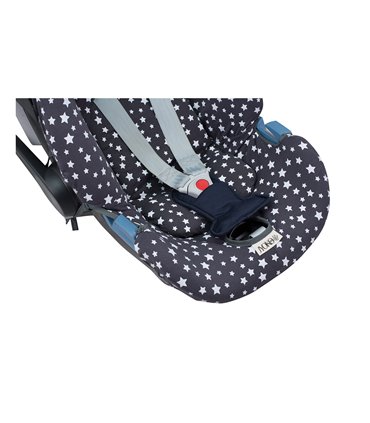 Cybex Aton 5 y Gb Idan - Detalle inferior Winter Sky