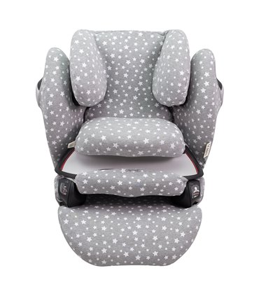 Cybex Pallas M-Fix y S-Fix - Vista frontal White Star