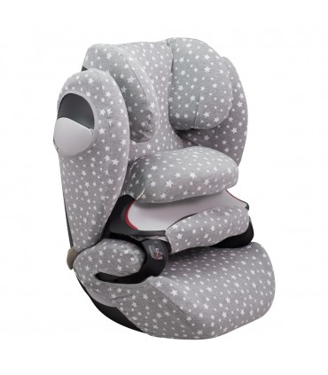Cybex Pallas M-Fix y S-Fix - Vista 3/4 White Star