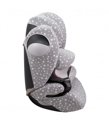 Cybex Pallas M-Fix y S-Fix - Vista lateral White Star