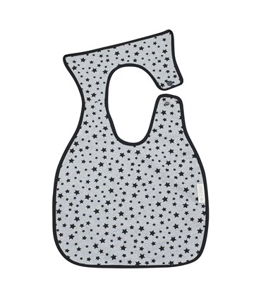 Vista frontal abierto Black star