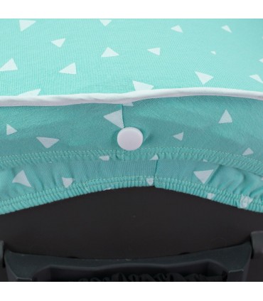 Detalle boton Mint Sparkles