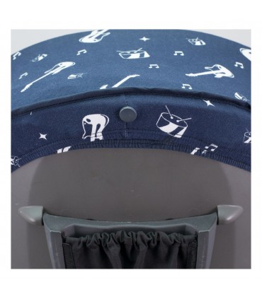 Detalle boton Rock Hero