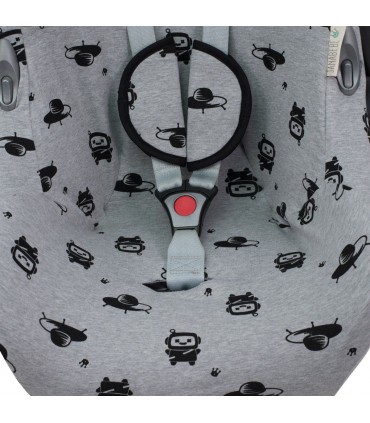 Vista inferior Robot Space