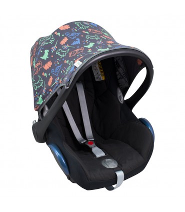 Maxi cosi cabriofix - Vista 3/4 Happy Dino