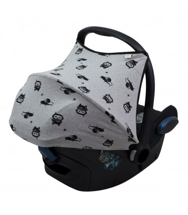 Maxi cosi cabriofix - Vista 3/4 trasera Robot Space