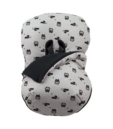 Vista frontal abierto Robot Space