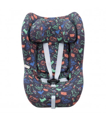 Cybex Sirona M2 y Gb Vaya I size - Frontal desplegada Happy Dino