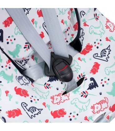 Cybex Sirona M2 y Gb Vaya I size - Detalle inferior Dino Party