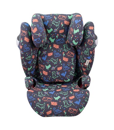 Funda para Cybex Solution M-S-Fix - Vista frontal Happy Dino
