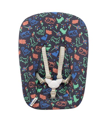 stokke tripp trapp- Vista frontal Happy Dino