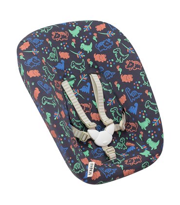 stokke tripp trapp- Vista 3/4 Happy Dino