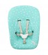 stokke tripp trapp- vista frontal Mint Sparkles
