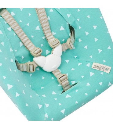 stokke tripp trapp- Ojal para correas de seguridad Mint Sparkles