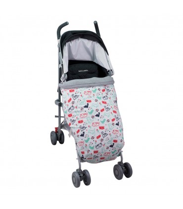 Saco silla paseo - Vista 3/4 Dino Party