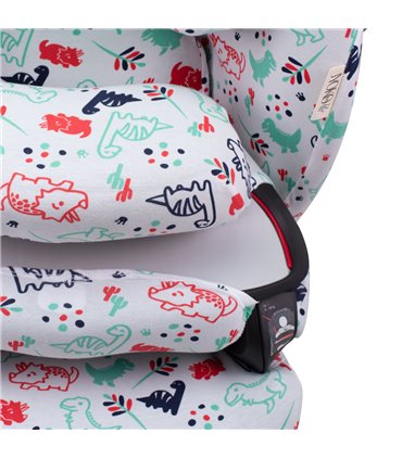 Cybex Pallas M-Fix y S-Fix - Primer plano Dino Party