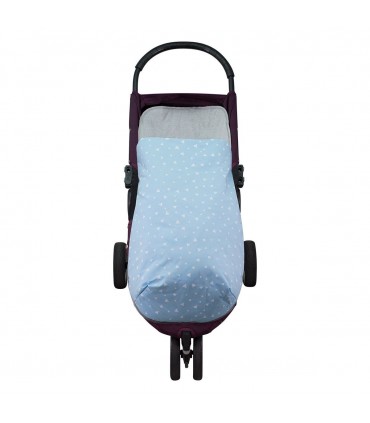 vista frontal desplegado Blue Sparkles