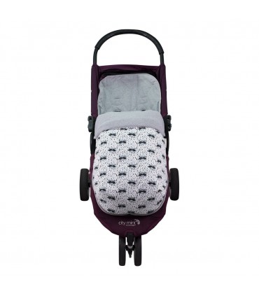 Jogger City mini y Joolz - Vista en cochecito Racoon Town