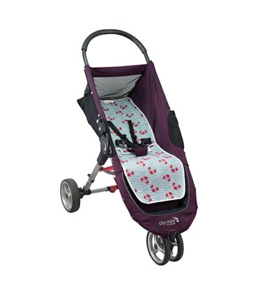 Jogger City mini y Joolz - Vista 3/4 desplegada Crabby
