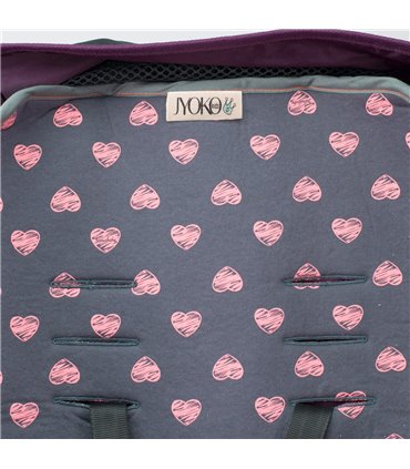 Jogger City mini y Joolz - Vista superior Fluor Heart