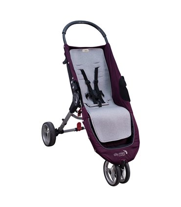 Jogger City mini y Joolz - Vista 3/4 Stone Grey