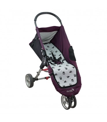 Jogger City mini y Joolz - Vista 3/4 desplegada Robot Space