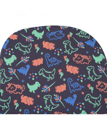 sábana bajera - Detalle estampado Happy dino