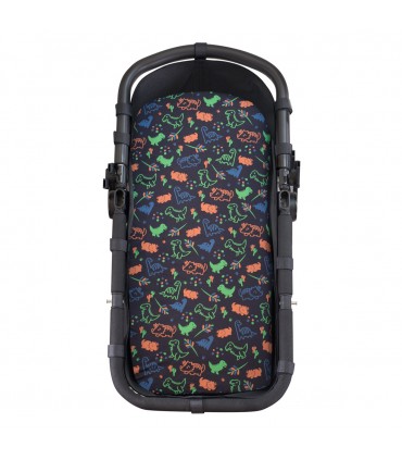 sábana bajera - Vista frontal Happy dino